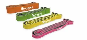 アシストバンドをプルアップする